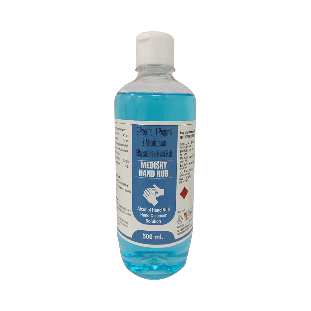 Medisky Hand Rub Sanitizer with 75% Alcohol - Image 1