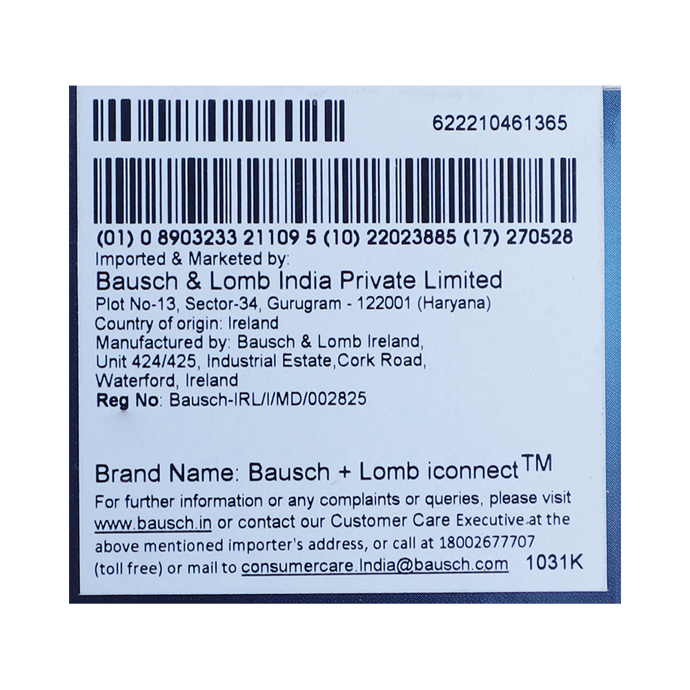 Baush + Lomb iConnect Monthly Disposable Lenses Optical Power -6 - Image 2
