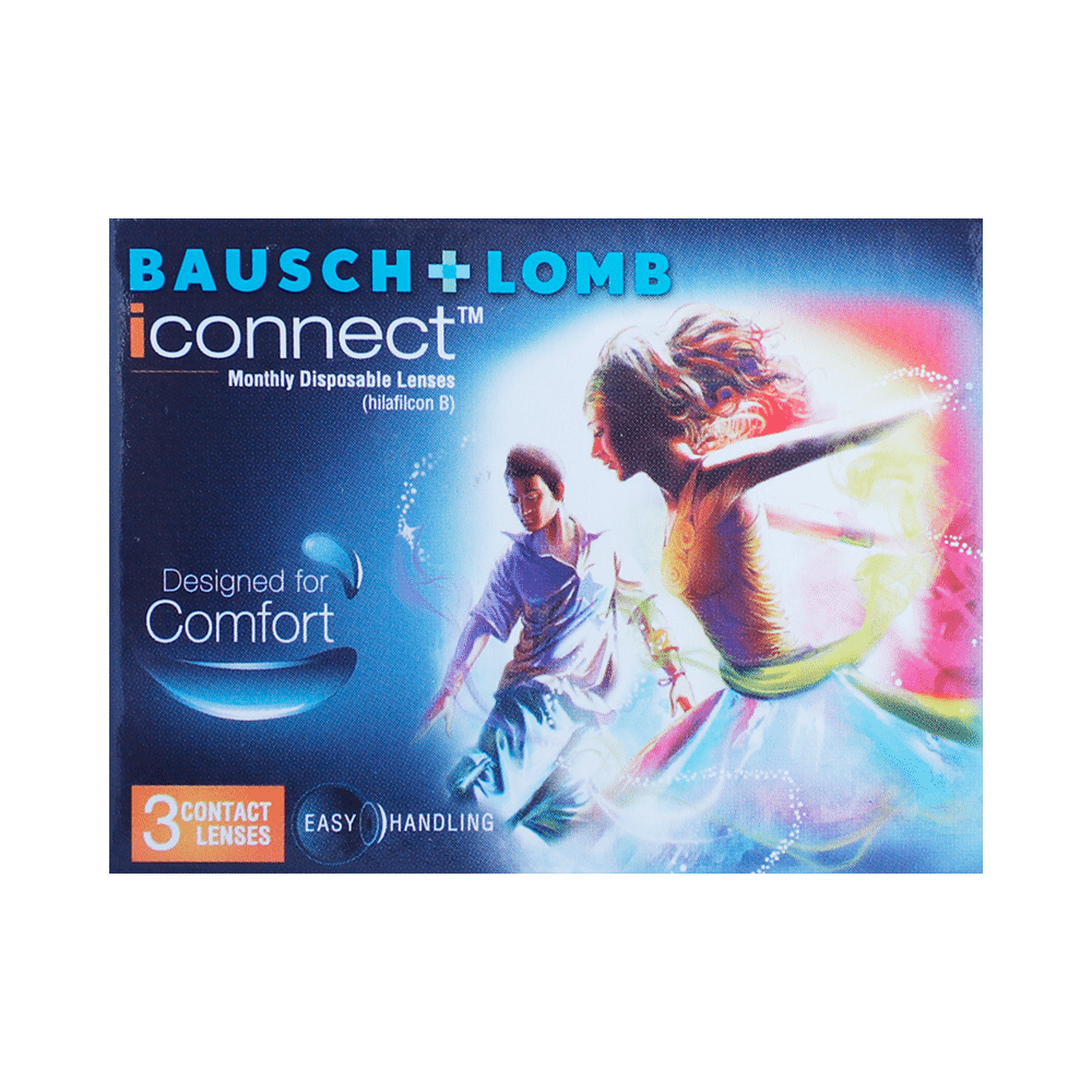 Baush + Lomb iConnect Monthly Disposable Lenses Optical Power -6 - Image 1