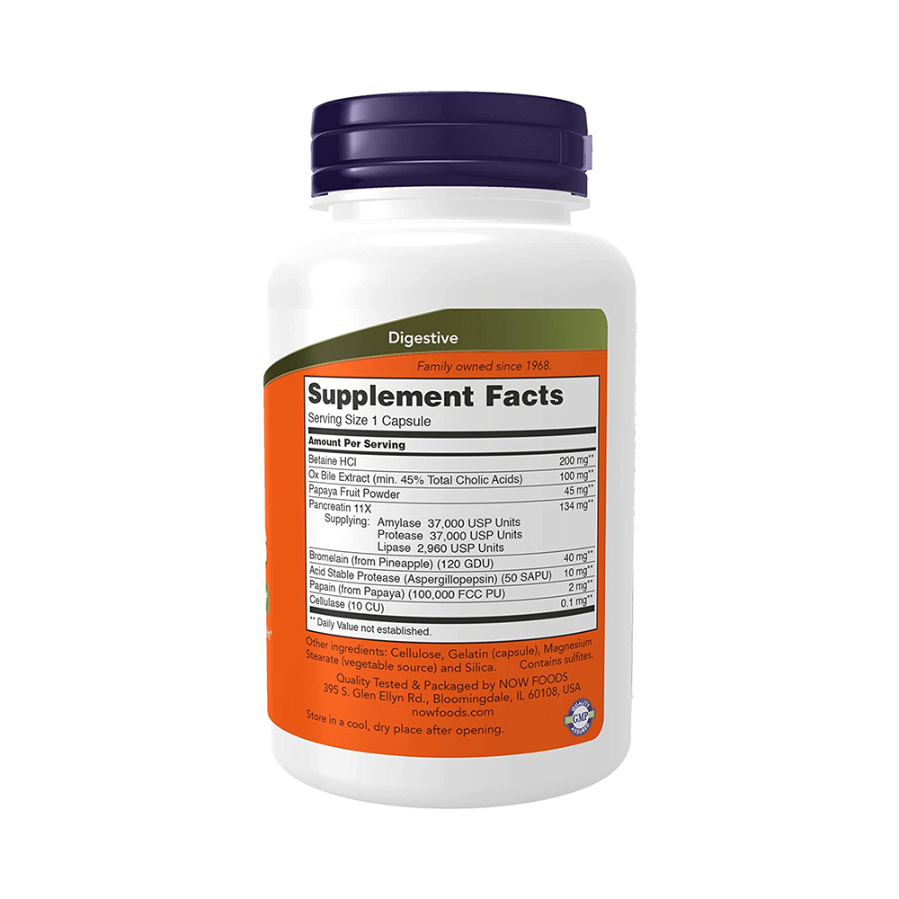 Now Foods Super Enzymes Capsule - Image 2