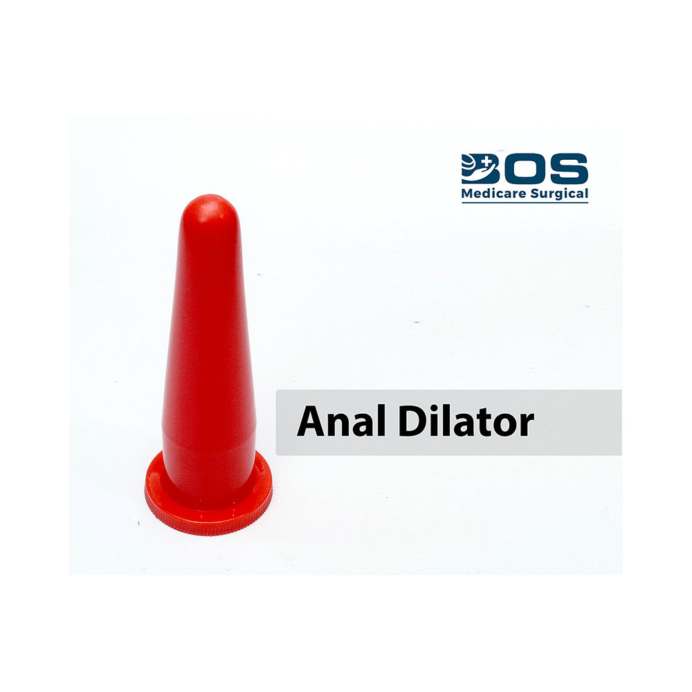 Bos Medicare Surgical Anal Dilator PVC Material Small Red - Image 2