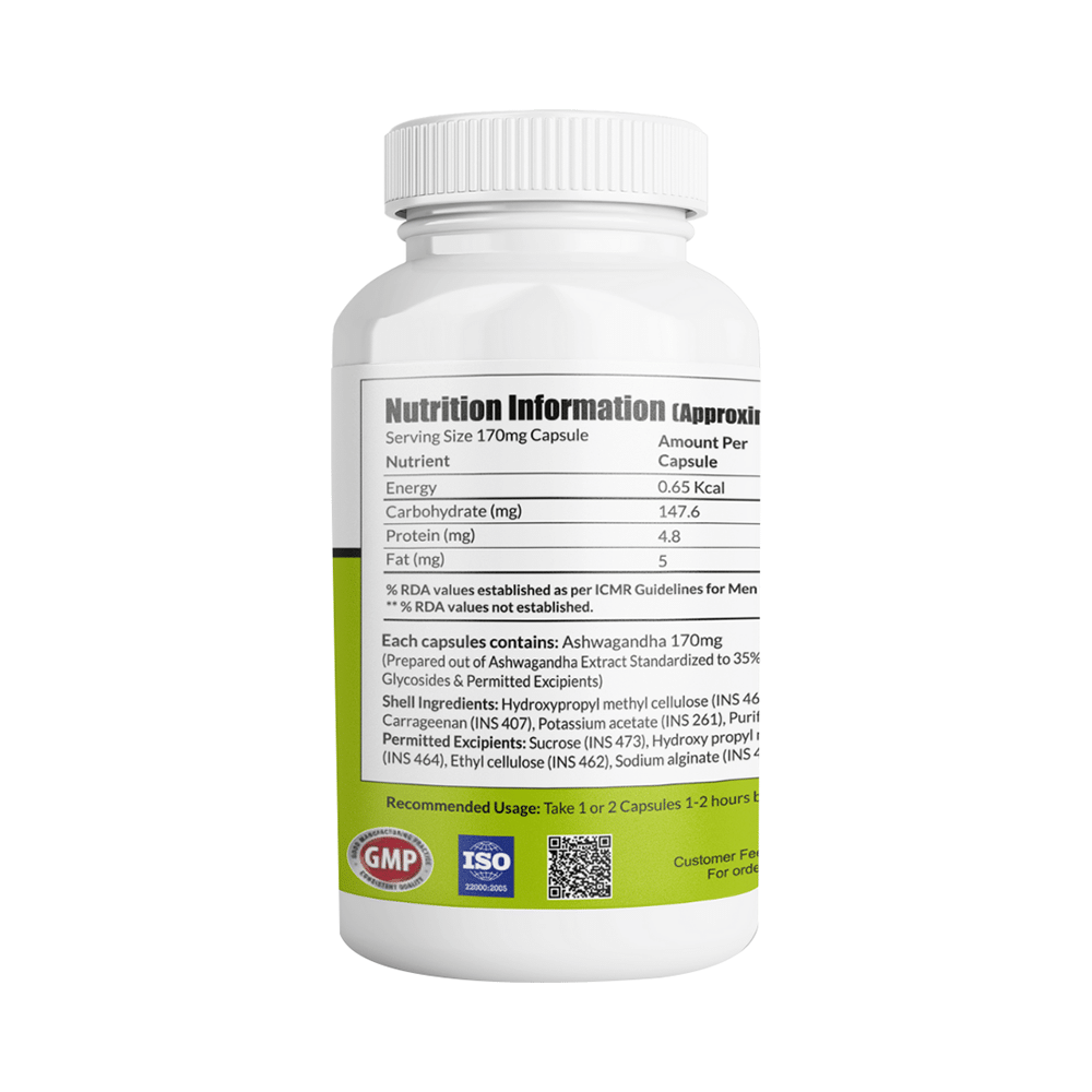 AIWO Ashwagandhaa 170mg Capsule - Image 3