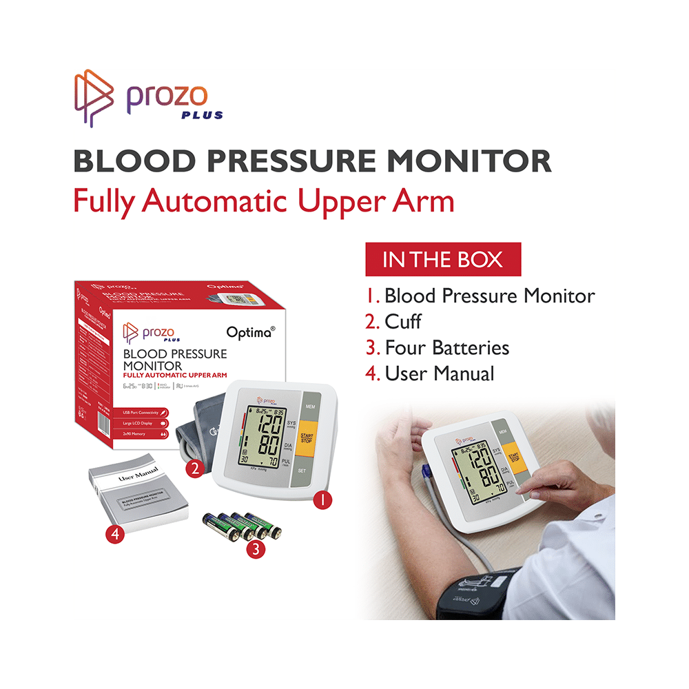 Prozo Plus Fully Automatic Blood Pressure Monitor - Image 7
