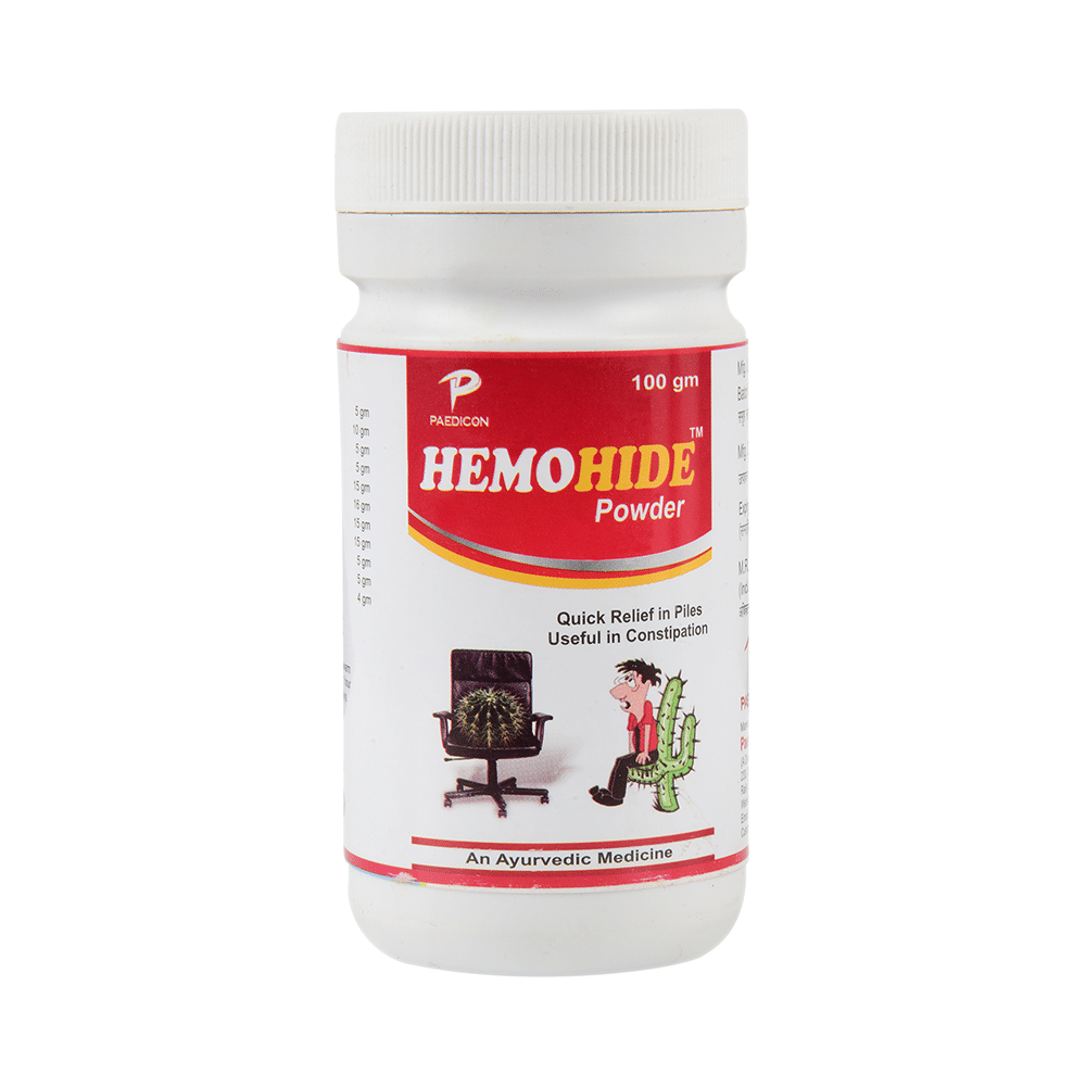 Hemohide Ayurvedic Piles Care Powder - Image 1