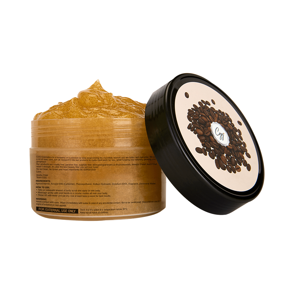 CGG Cosmetics Coffee Beans Gel Exfoliating Body Scrub - Image 3