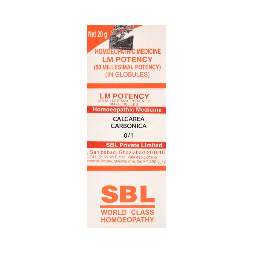 SBL Calcarea Carbonica 0/1 LM - Image 1
