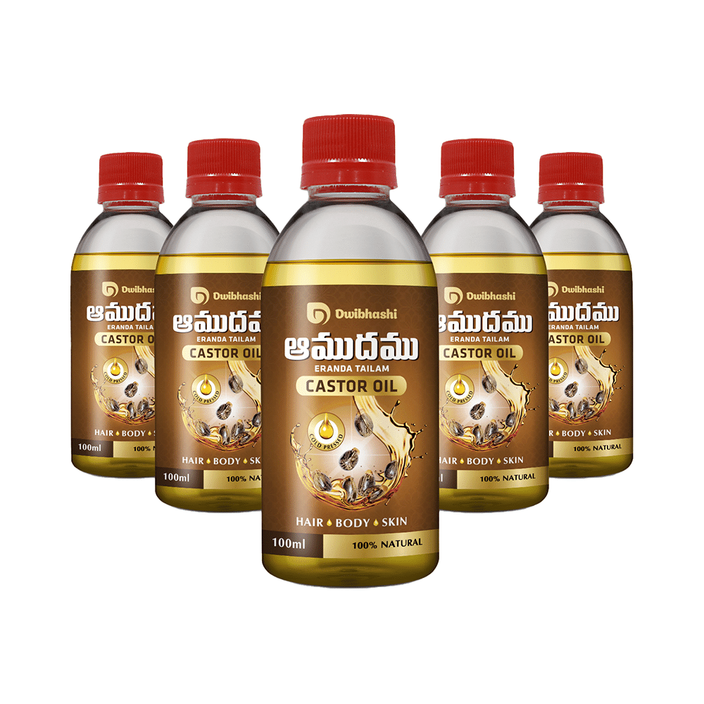 Dwibhashi Castor Oil (100ml Each)