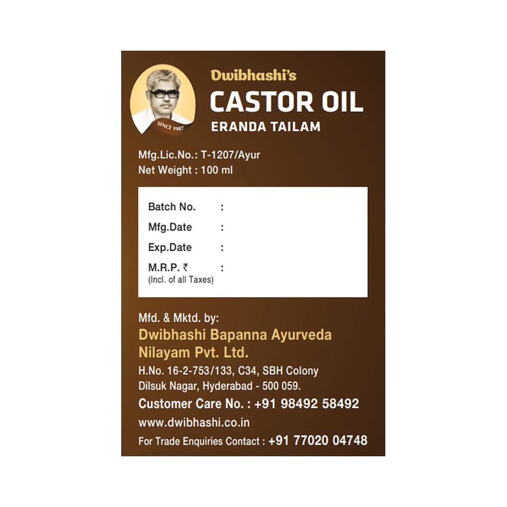 Dwibhashi Castor Oil (100ml Each) - Image 3