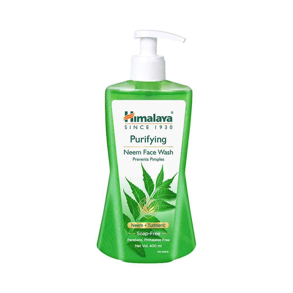 Himalaya Herbals Purifying Neem Face Wash | For Acne & Pimple Relief | Paraben and Soap Free Face Care Product - Image 1