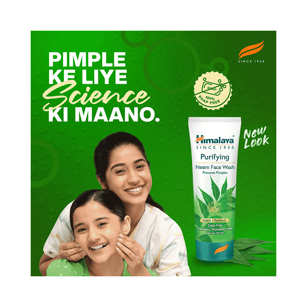 Himalaya Herbals Purifying Neem Face Wash | For Acne & Pimple Relief | Paraben and Soap Free Face Care Product - Image 4
