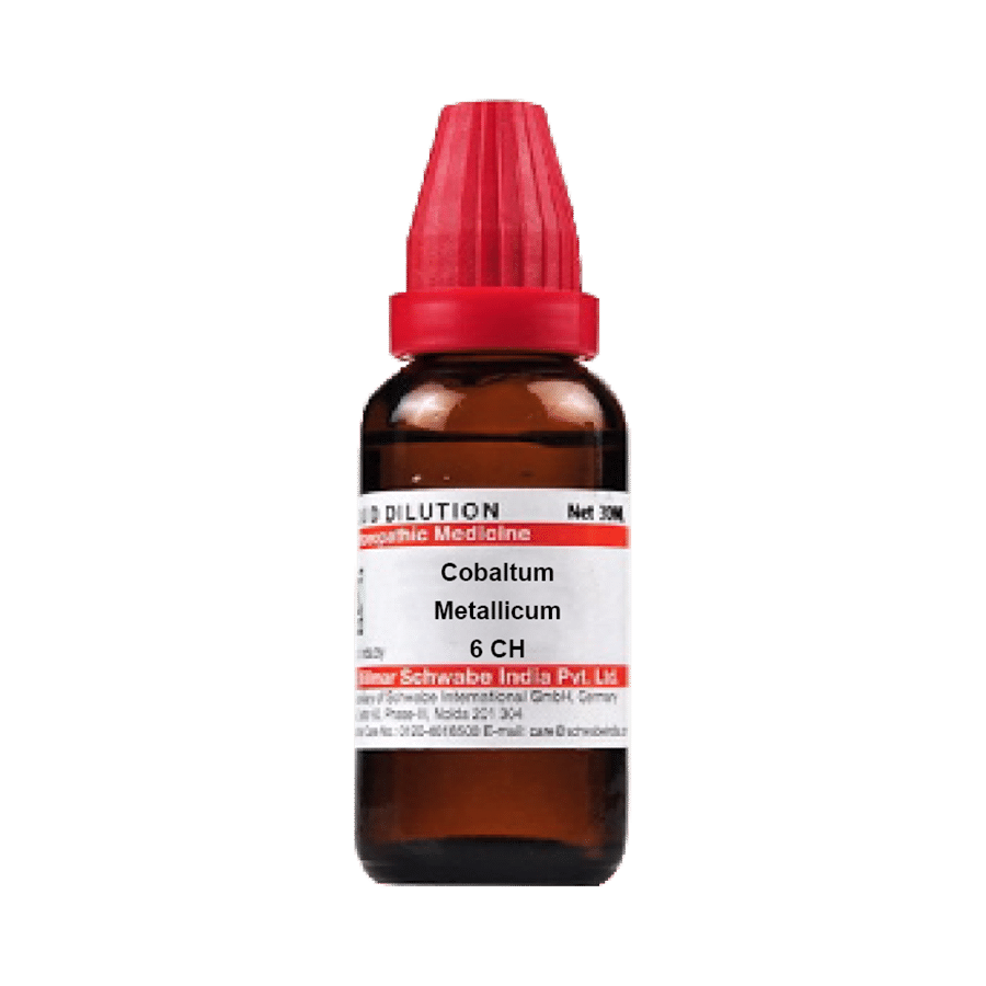 Dr Willmar Schwabe India Cobaltum Metallicum Dilution 6 CH - Image 1