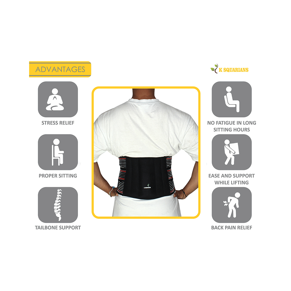 K Squarians LS Belt Black Extra Large - Image 3