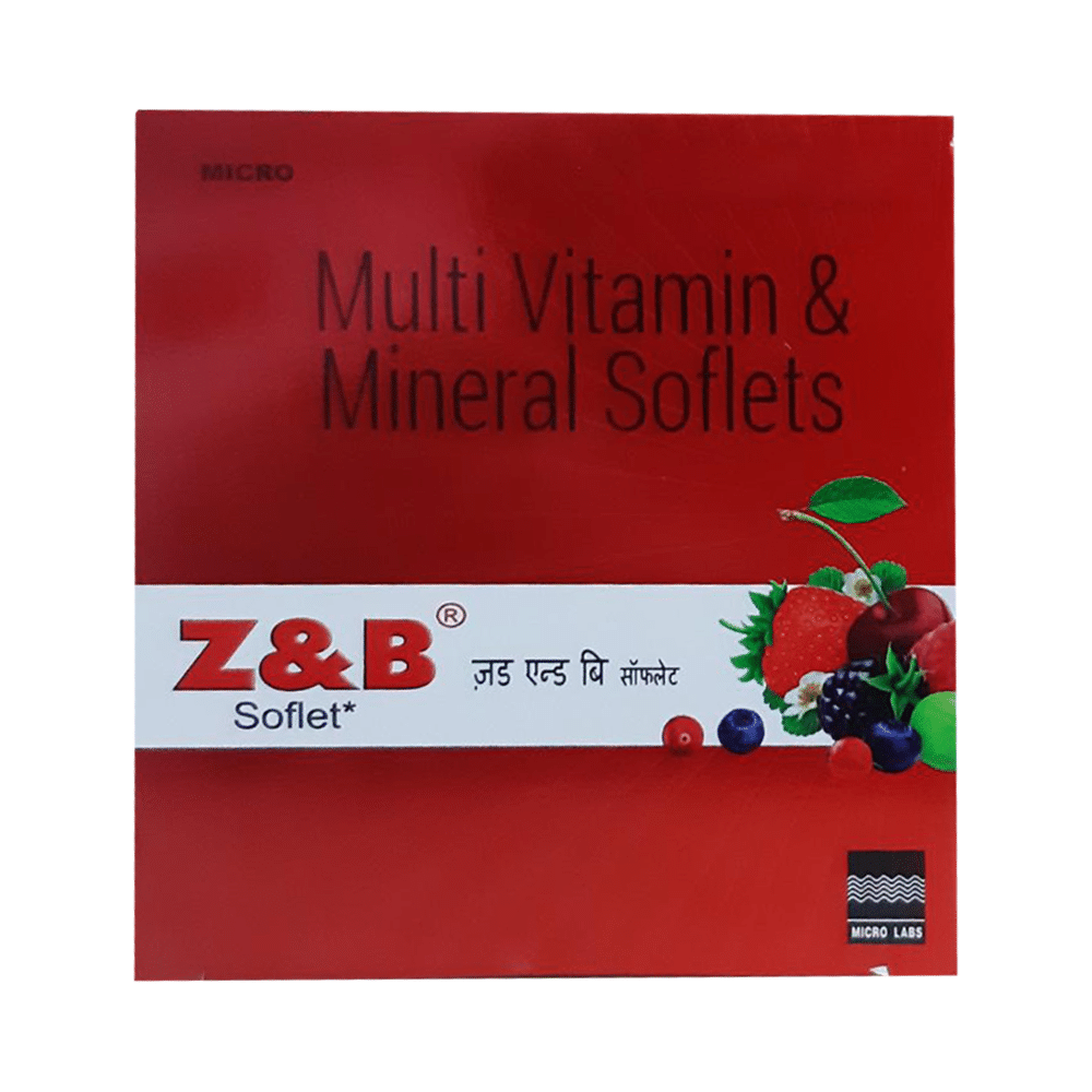 Z & B Multi Vitamin & Mineral Softlet