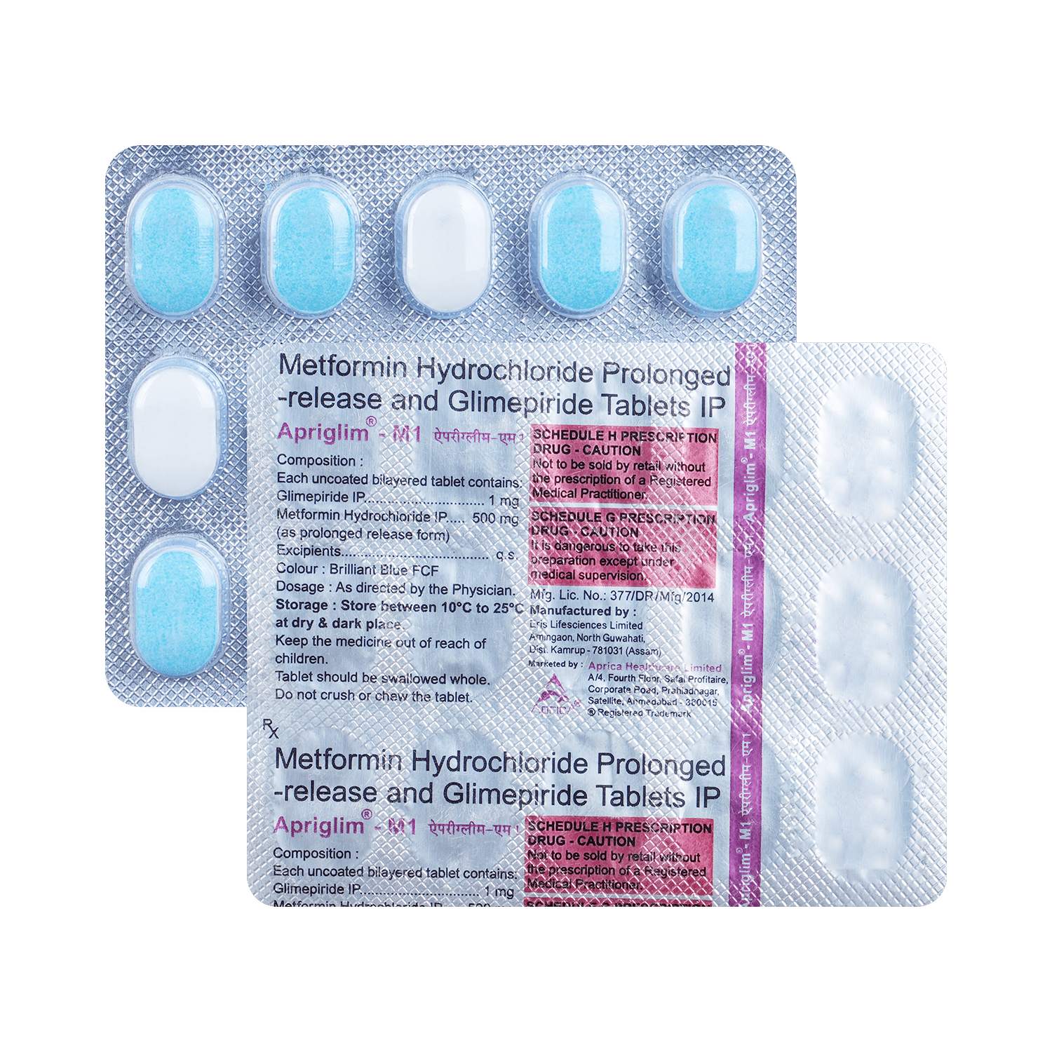 Apriglim-M1 Tablet PR
