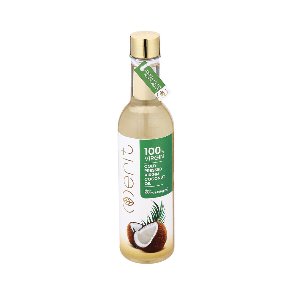 Merit 100% Virgin Cold Pressed Coconut  Oil - Image 1
