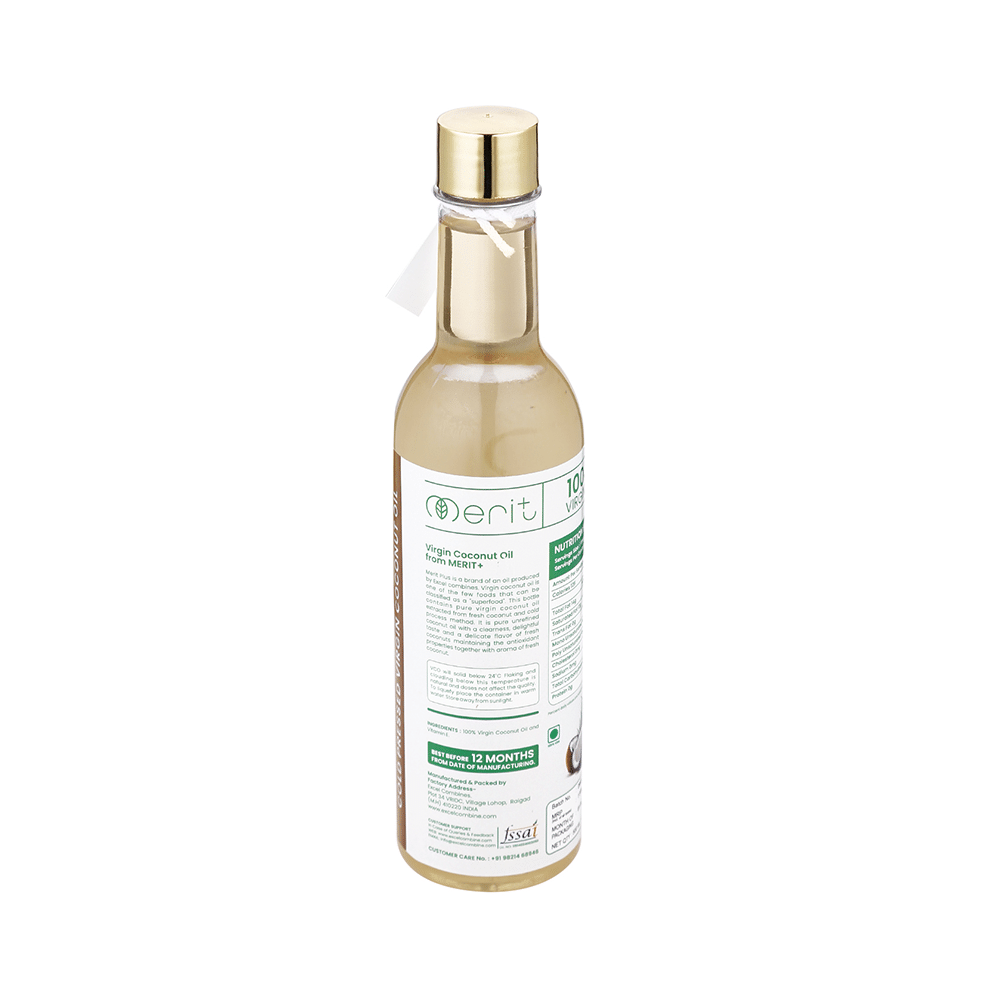Merit 100% Virgin Cold Pressed Coconut  Oil - Image 3