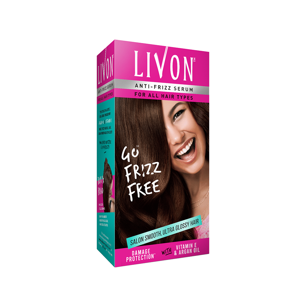Livon Anti-Frizz Serum | Hair Care for All Hair Types