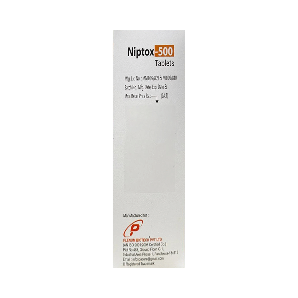 Niptox 500 Tablet - Image 5