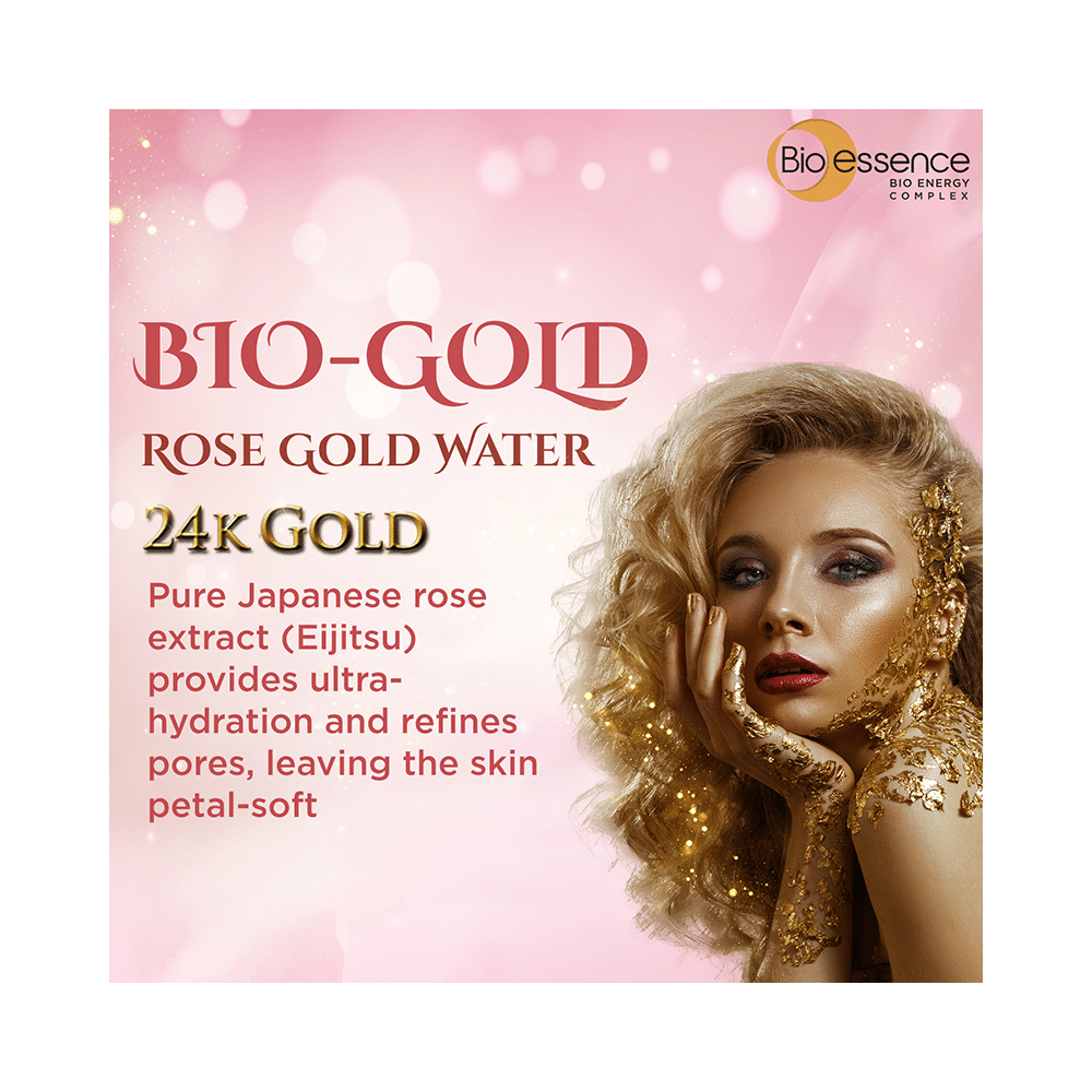 Bio essence Bio-Gold 24K Gold + Rose Rose Gold water - Image 6