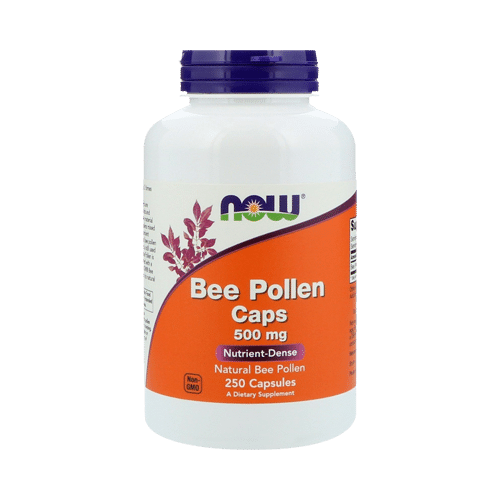 Now Foods Bee Pollen Caps 500mg - Image 1