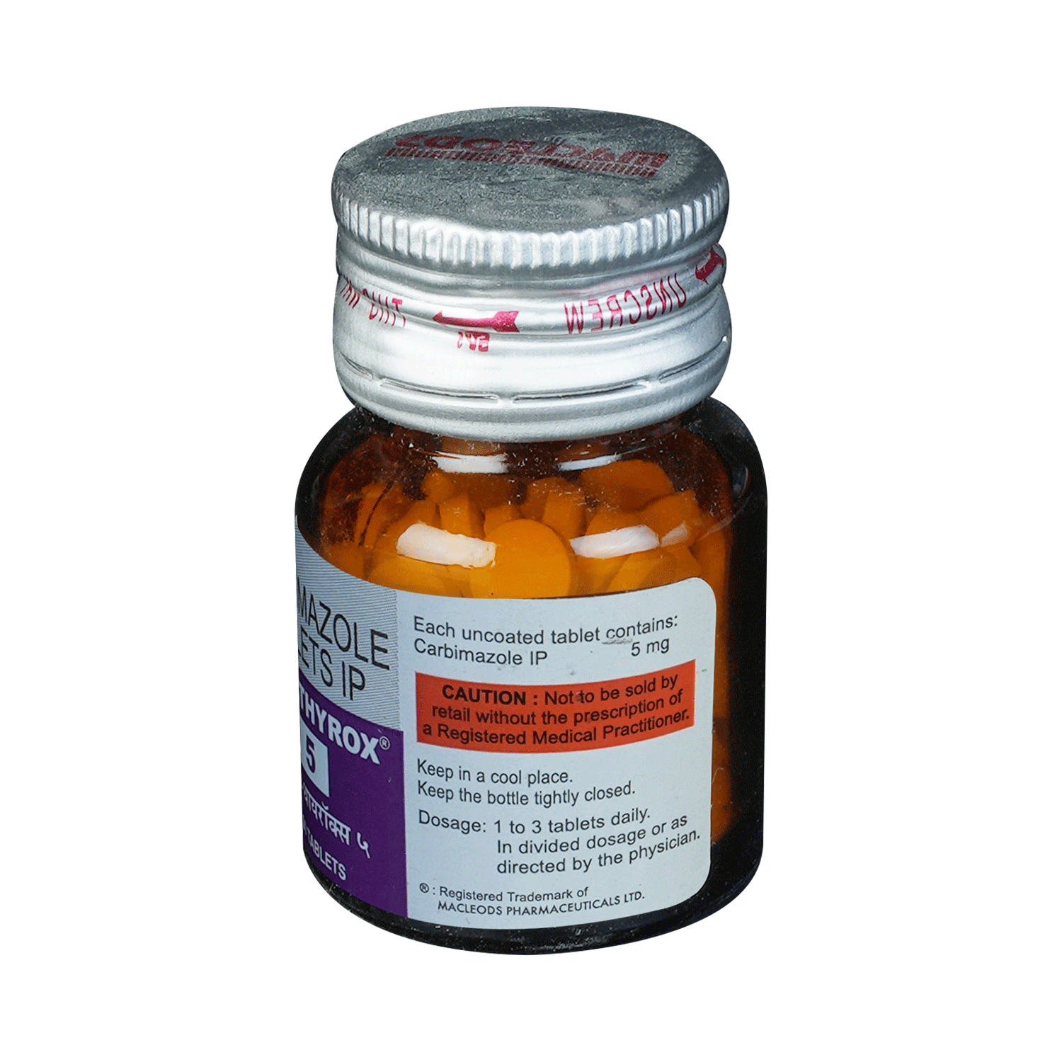 Anti-Thyrox 5 Tablet - Image 2