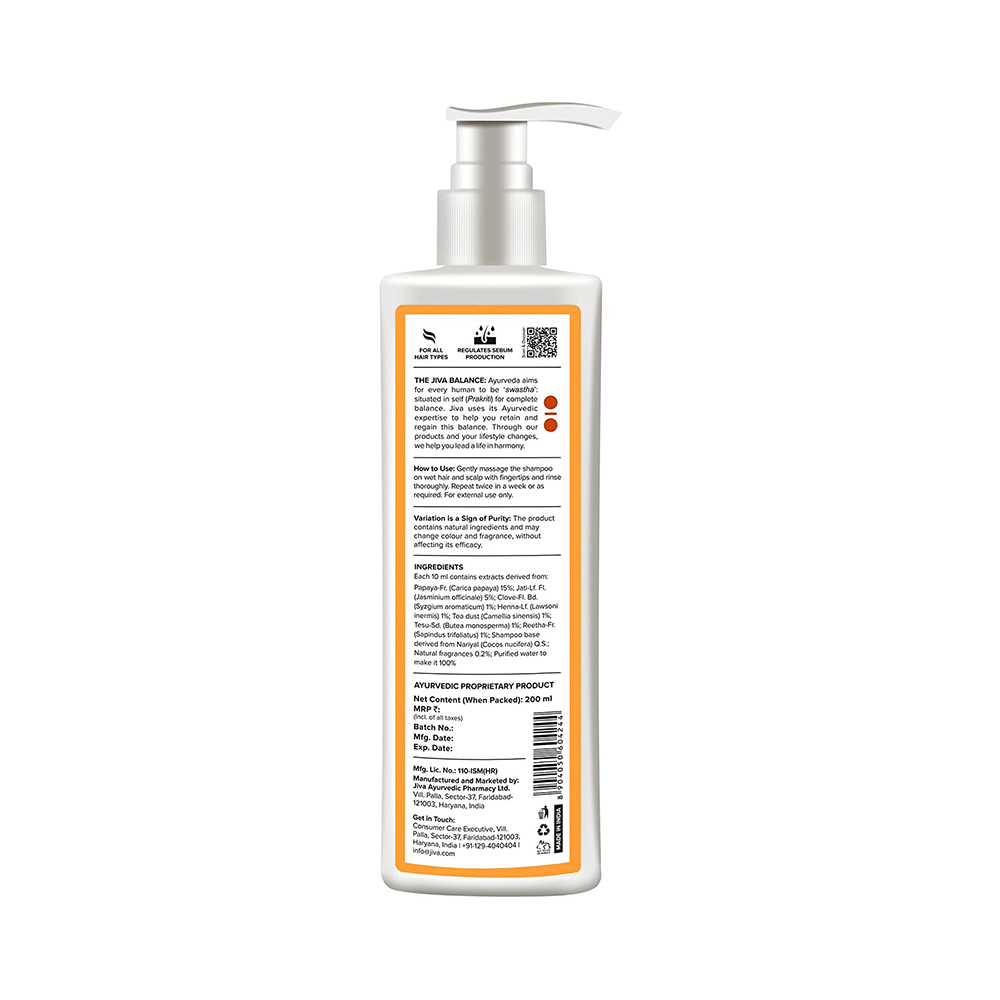 Jiva Papaya Shampoo - Image 2