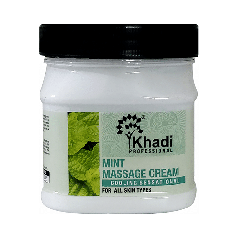 Khadi Professional Mint Massage Cream - Image 1