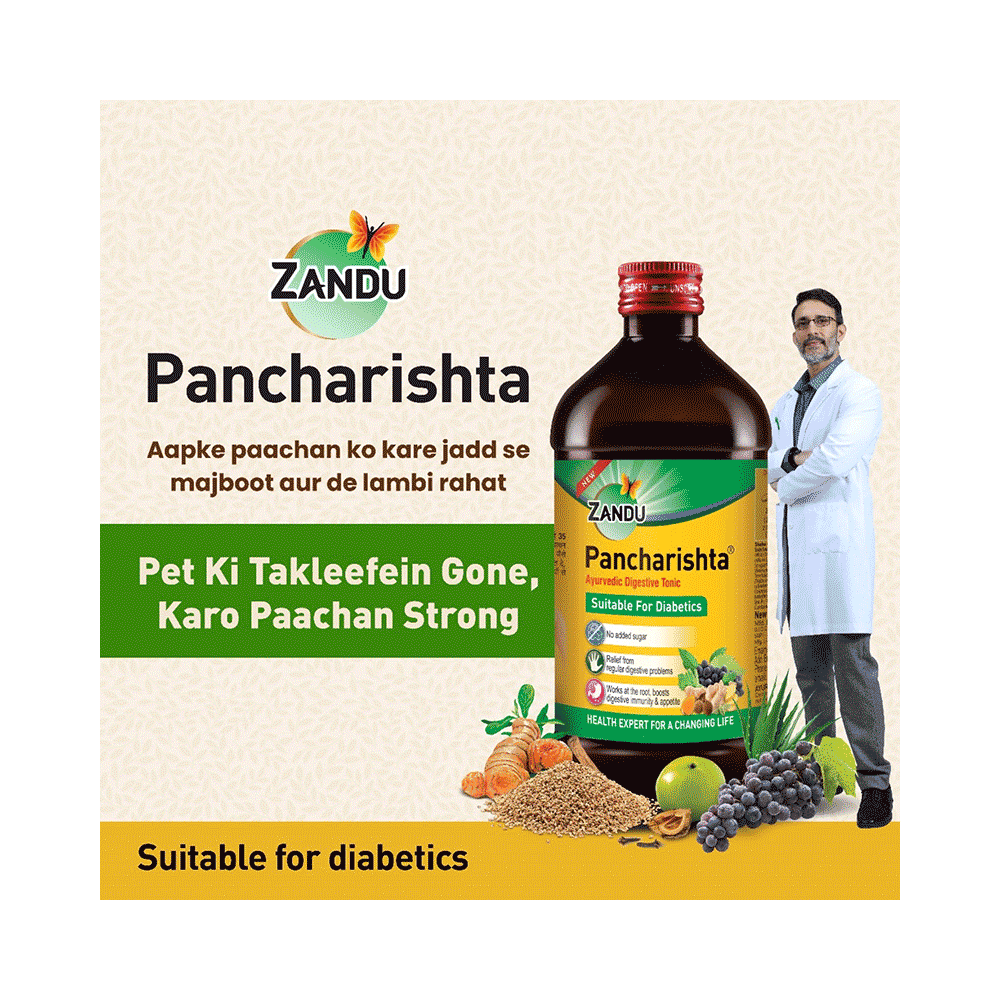 Zandu Pancharishta Ayurvedic Digestive Tonic | Suitable for Diabetics - Image 9