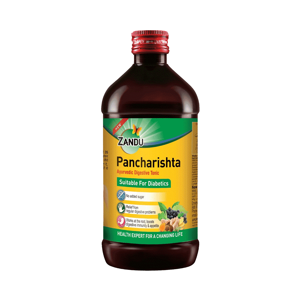 Zandu Pancharishta Ayurvedic Digestive Tonic | Suitable for Diabetics - Image 1