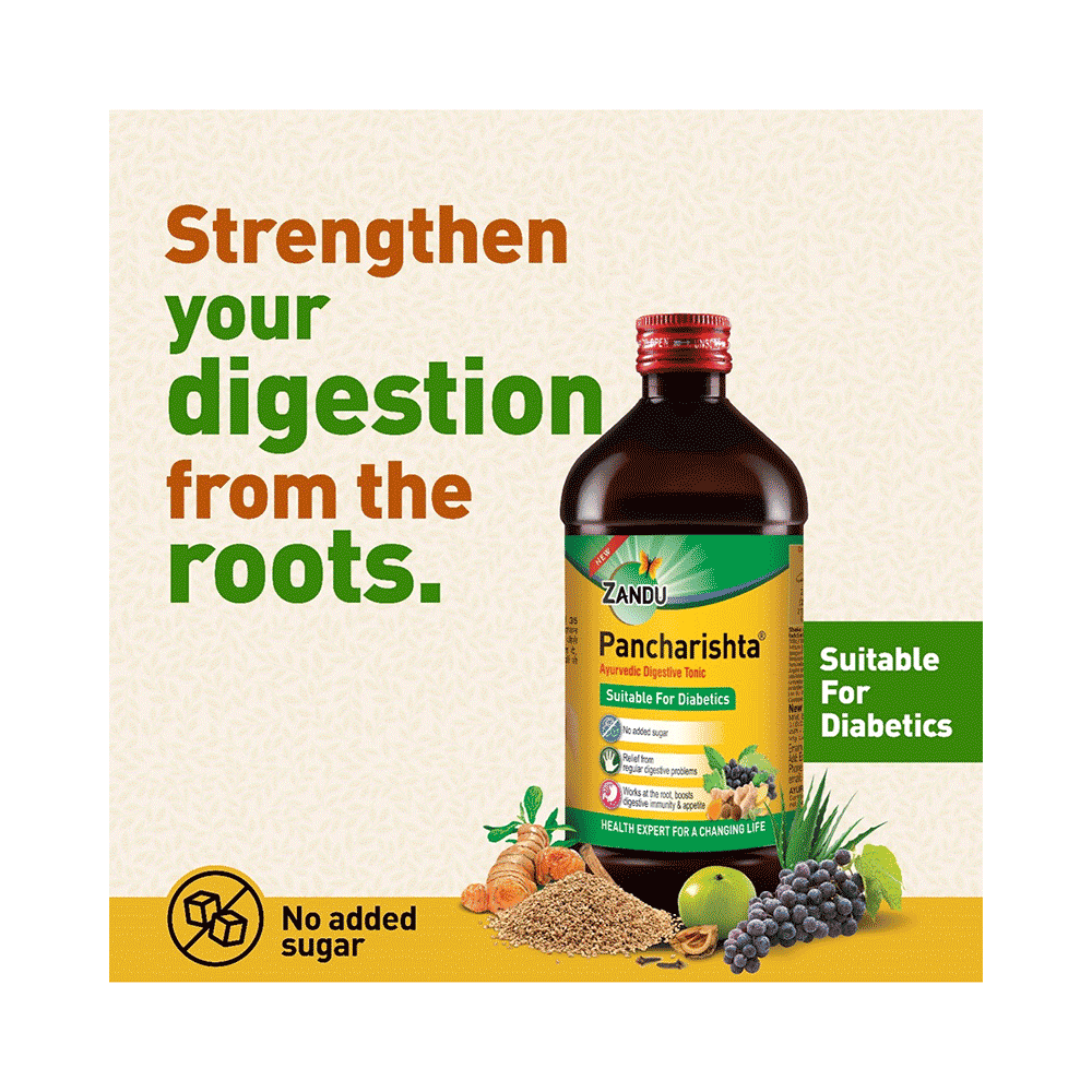 Zandu Pancharishta Ayurvedic Digestive Tonic | Suitable for Diabetics - Image 5