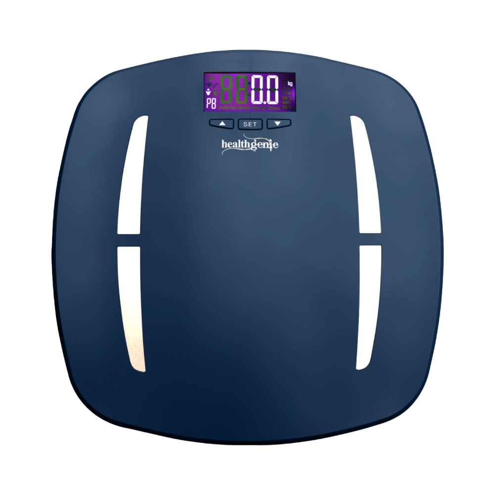Healthgenie HB 331 Fibre Series Digital Personal Body Fat Analyzer Blue - Image 1