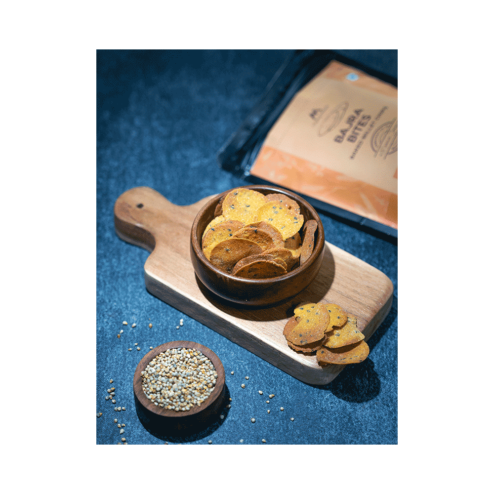 Mighty Millets Bajra Bites Baked Millet Chips (100gm Each) - Image 8
