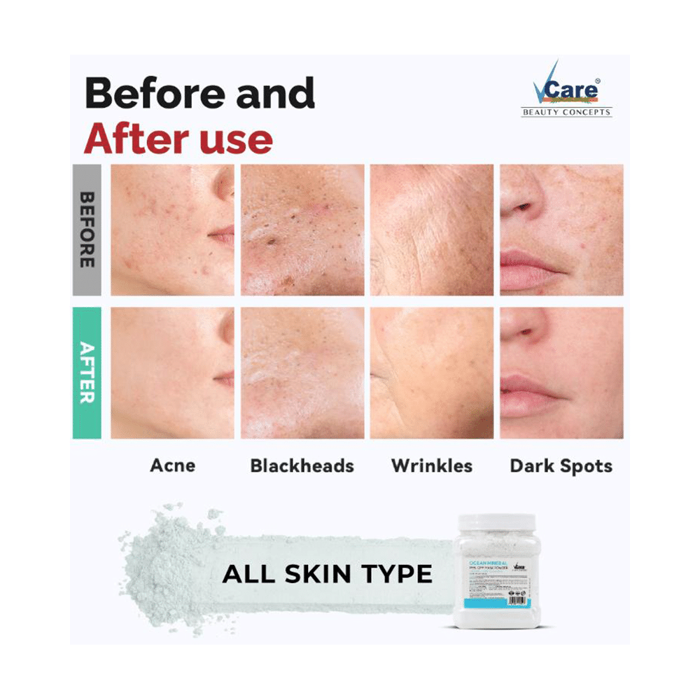 VCare Ocean Mineral Peel Off Mask Powder - Image 4