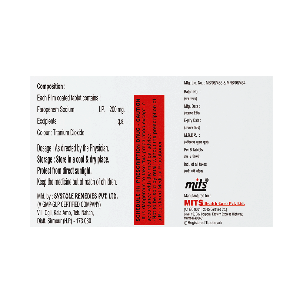 Faromits 200 Tablet - Image 2