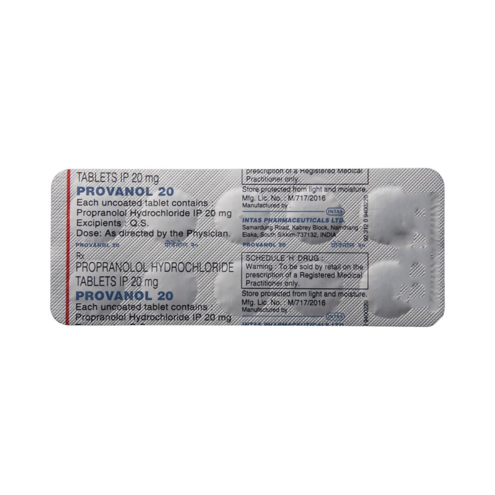 Provanol 20 Tablet - Image 5