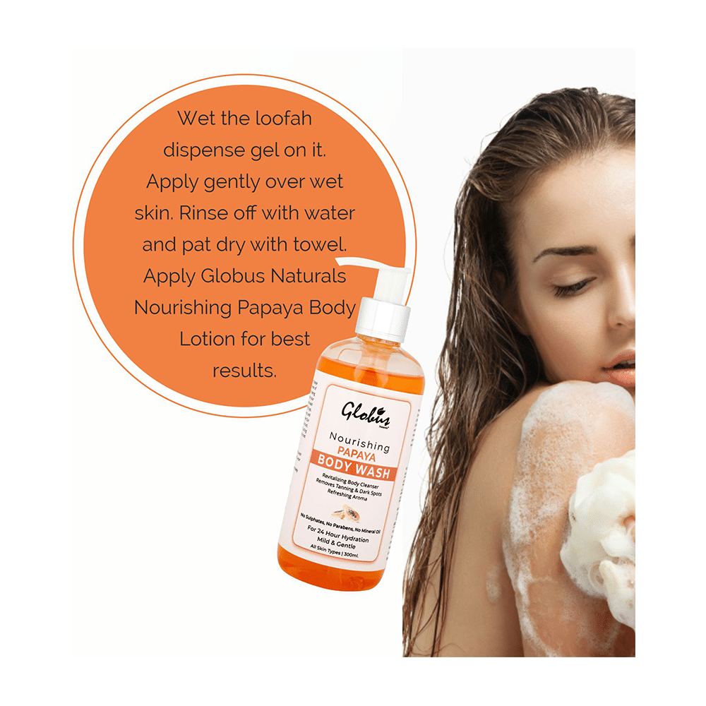 Globus Naturals Papaya Body Wash - Image 4