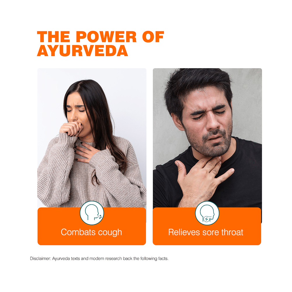 Himalaya Koflet H Cough Lozenges|Relieves Cough& Sore Throat I Orange - Image 4