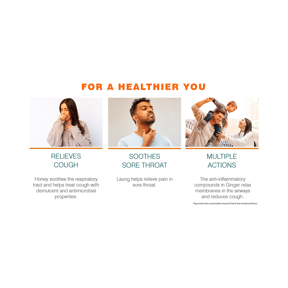 Himalaya Koflet H Cough Lozenges|Relieves Cough& Sore Throat I Orange - Image 9