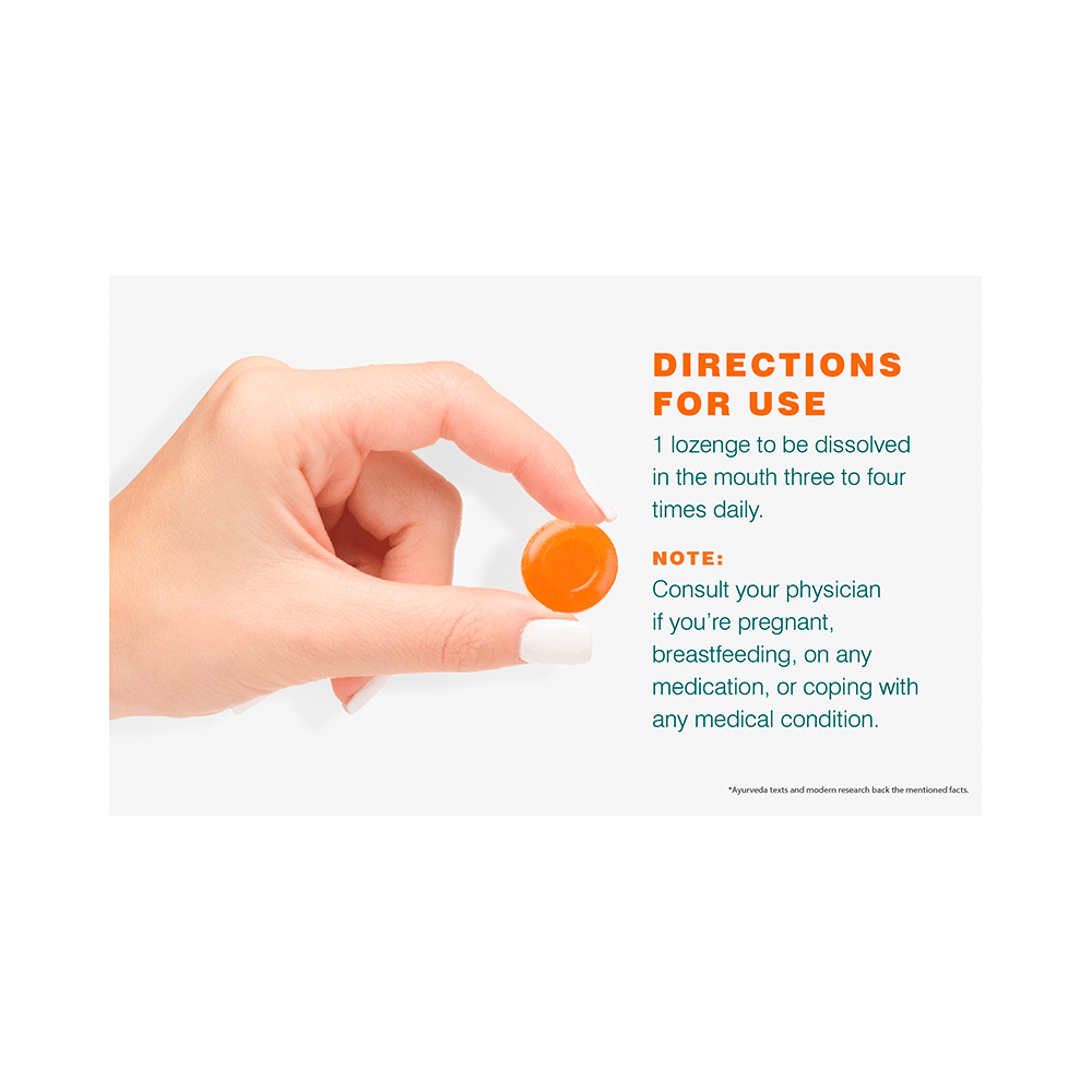 Himalaya Koflet H Cough Lozenges|Relieves Cough& Sore Throat I Orange - Image 11