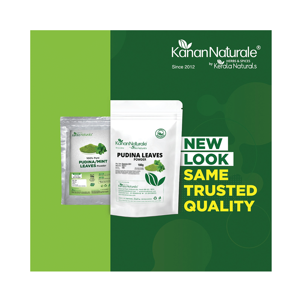 Kerala Naturals 100% Pure Pudina/Mint Leaves Powder - Image 4