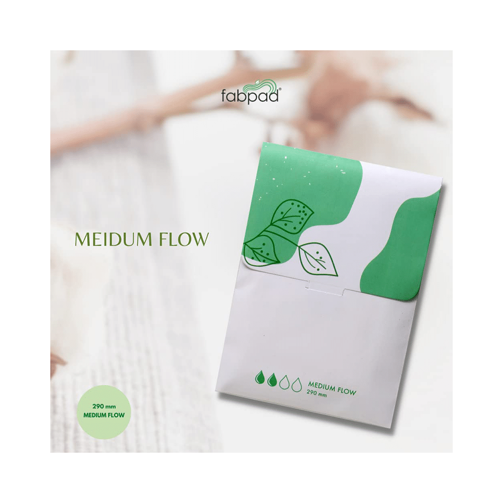 Fabpad Organic Cotton Sanitary Medium Flow - Image 5