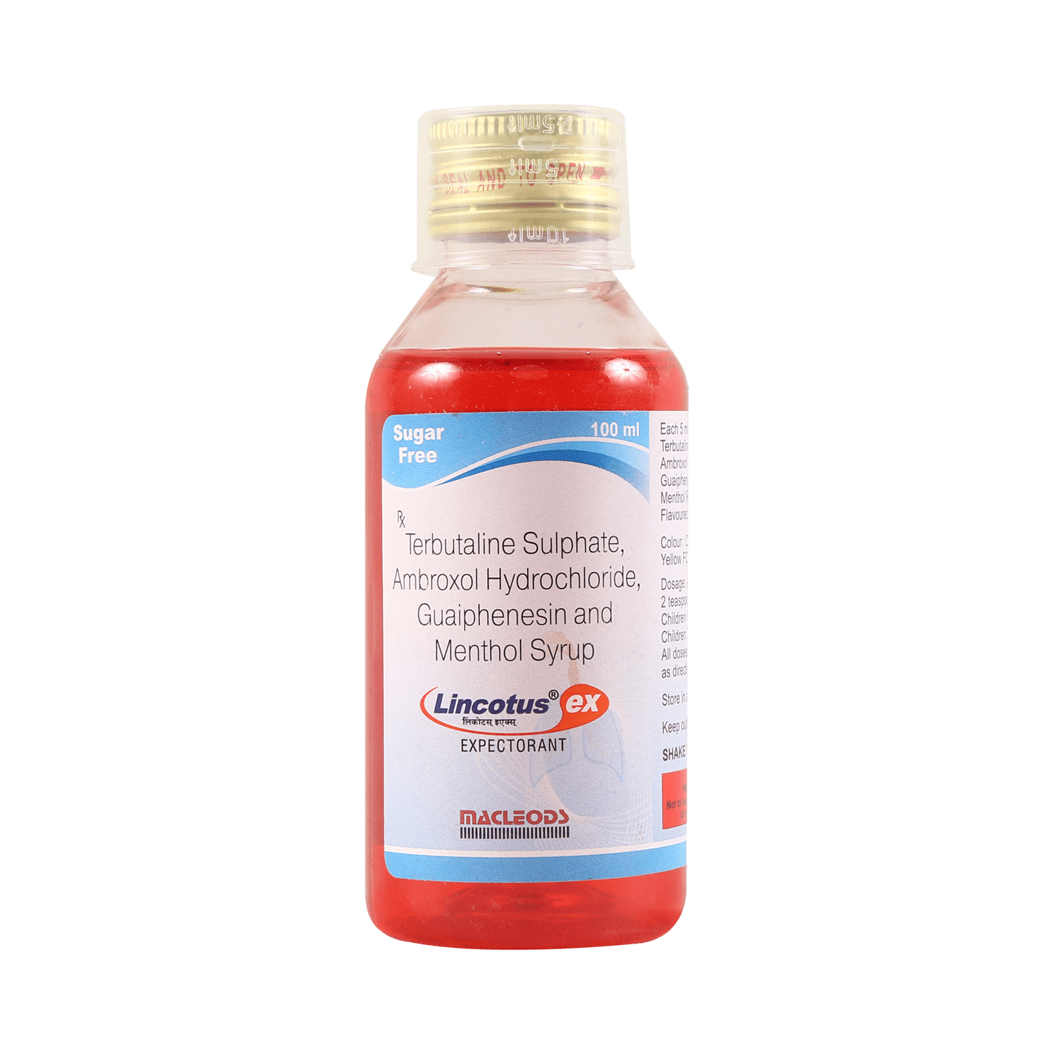 Lincotus EX  Expectorant Sugar Free - Image 1