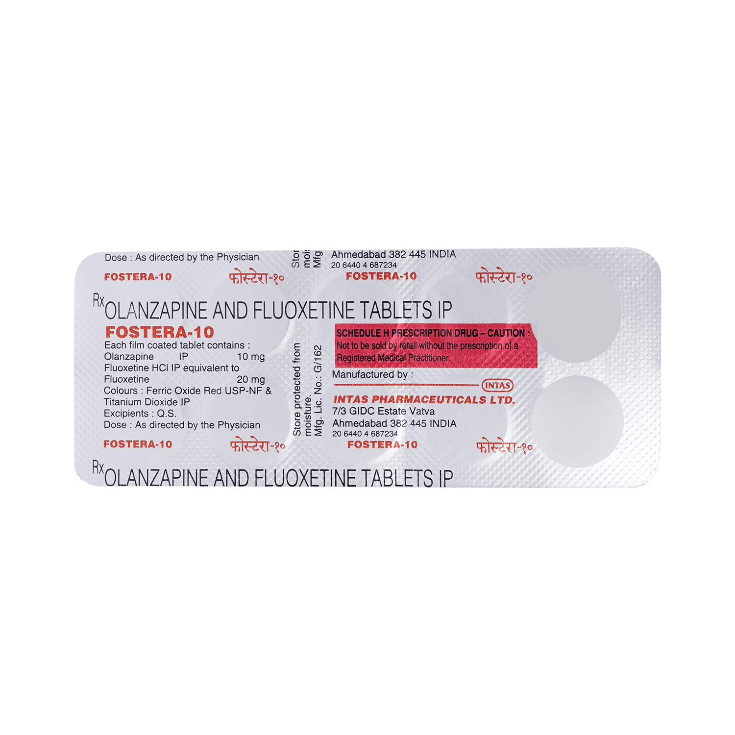 Fostera 20 mg/10 mg Tablet - Image 6