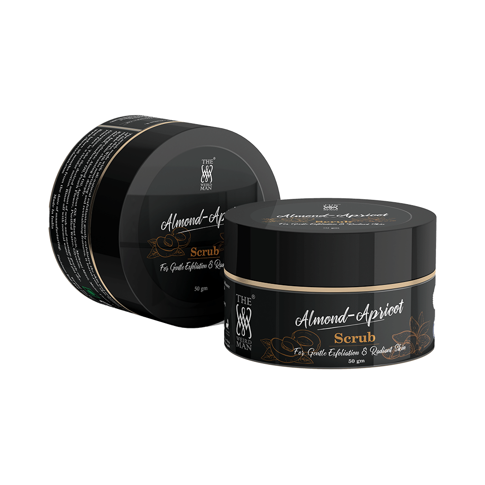 The Weird Man Almond Apricot Scrub - Image 1