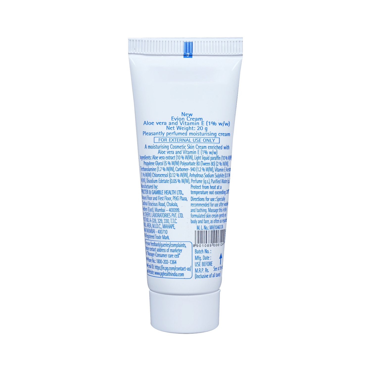 Evion Cream with Aloe Vera & Vitamin E (1%) | For Skin Health - Image 3