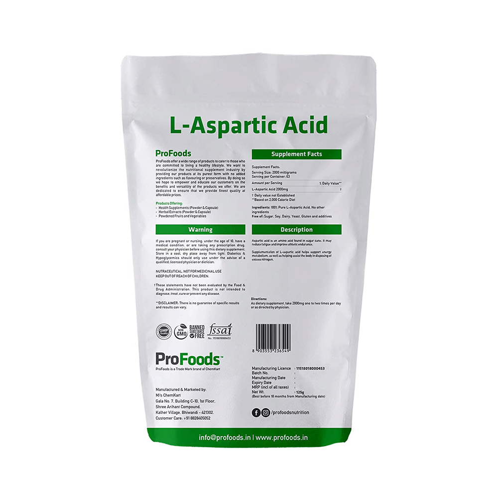 ProFoods L-Aspartic Acid - Image 2
