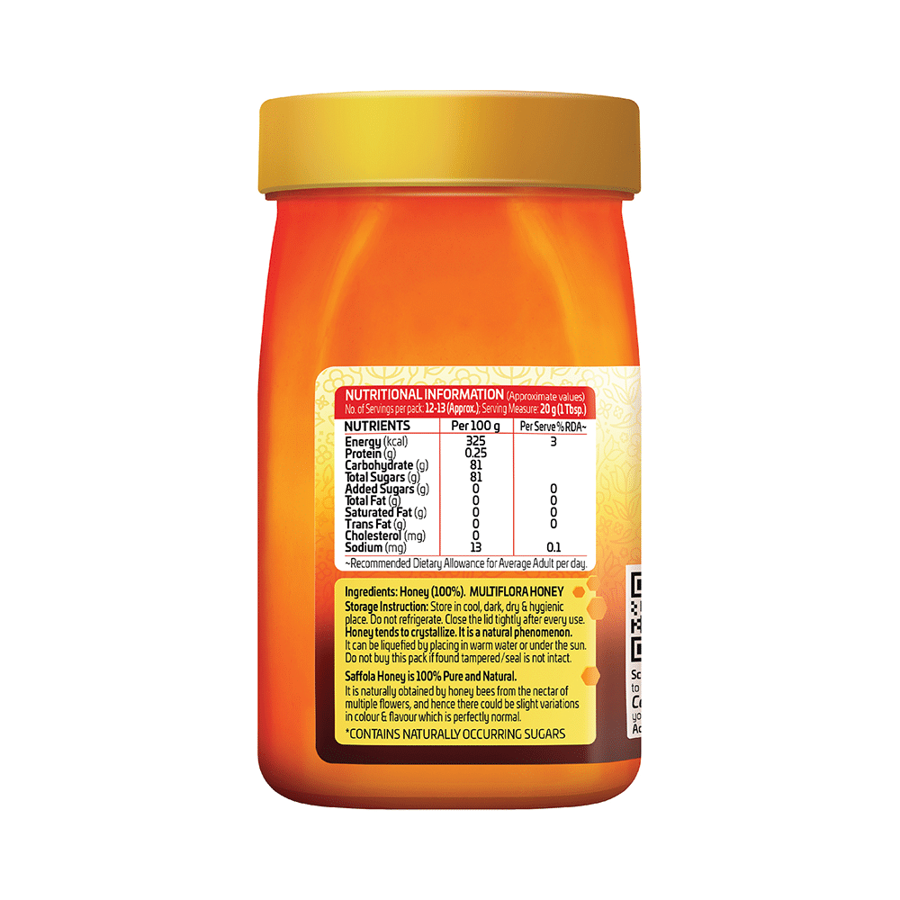 Saffola Honey Active | Made with Sundarban Forest Honey | No Sugar Adulteration - Image 2
