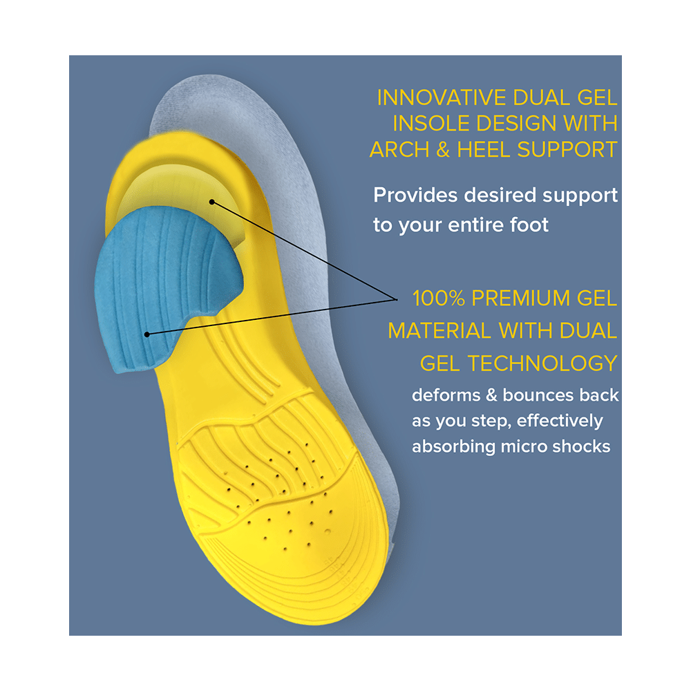 Dr Foot Gel Insole Pair Medium - Image 4