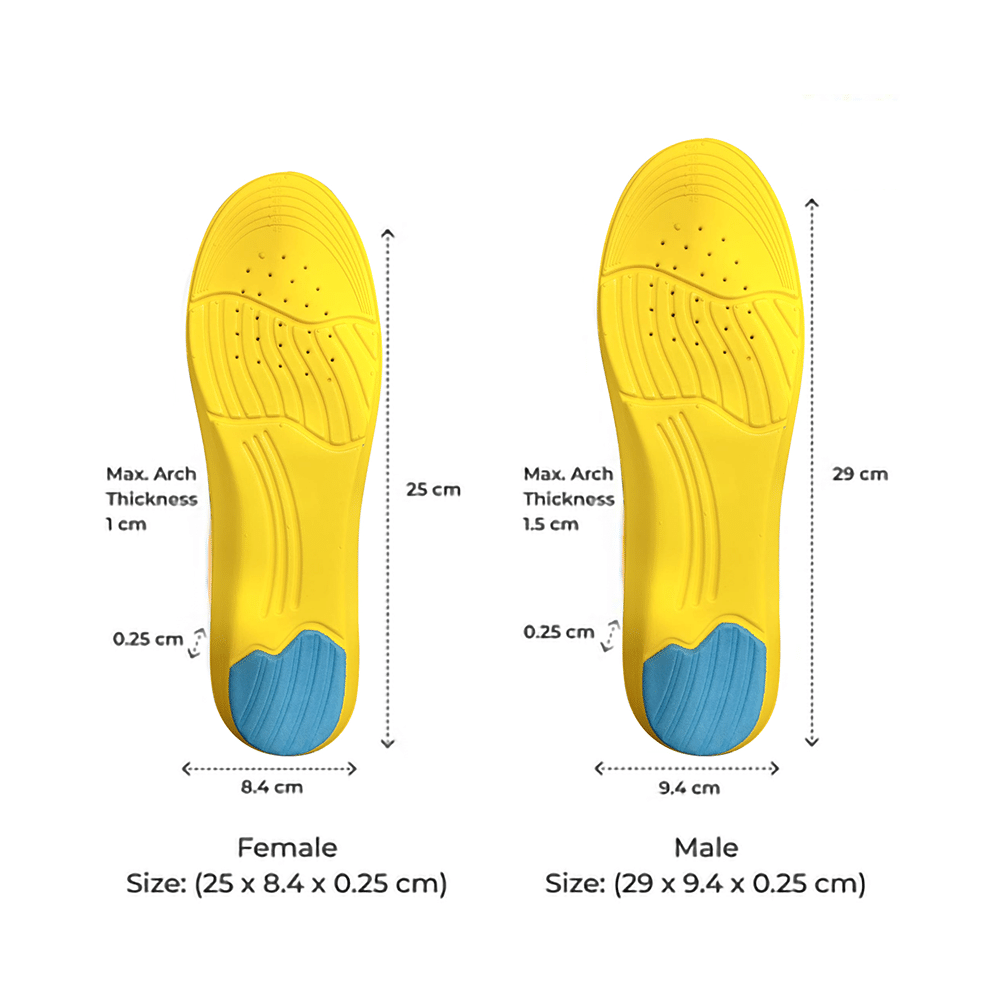 Dr Foot Gel Insole Pair Medium - Image 8