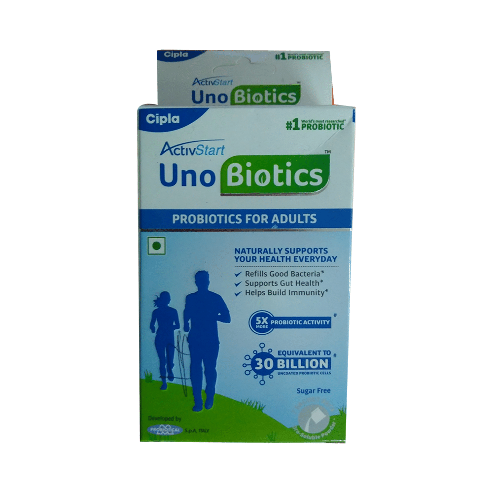 ActivStart UnoBiotics Probiotics Sachet for Adults' Gut Health | Sugar Free Sugar Free - Image 1